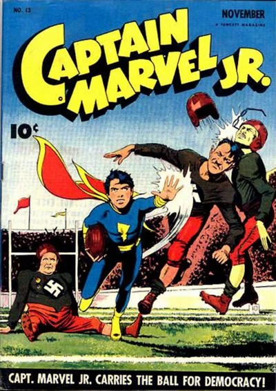 Cover of Capt. Marvel Jr. Goes to School