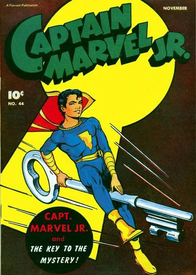 Cover of Capt. Marvel Jr. Becomes Too Strong