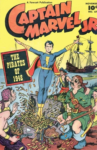 Cover of Capt. Marvel Jr. for Mayor
