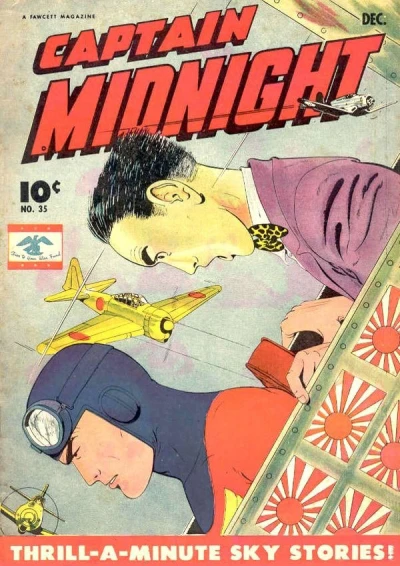 Cover of Captain Midnight Walks the Floor of Tokyo Bay