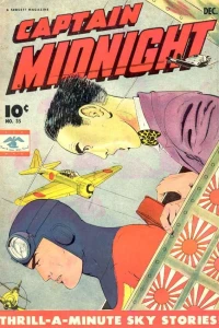 Captain Midnight Walks the Floor of Tokyo Bay