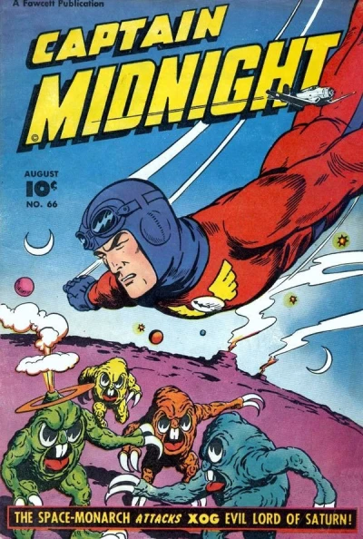 Cover of Attacks Xog, Ruler of Saturn