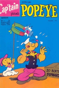 Pas de vase, pour Popeye