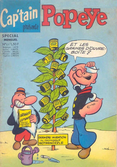 Cover of Popeye sauve les baleines