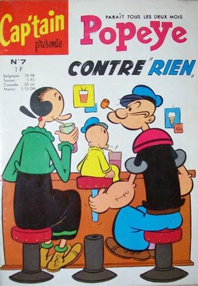 Cover of Popeye Contre "Rien"