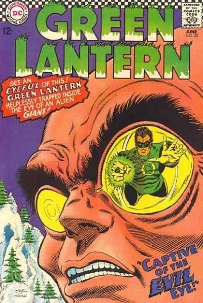 Cover of Captive of the Evil Eye!; Two Green Lanterns in the Family!