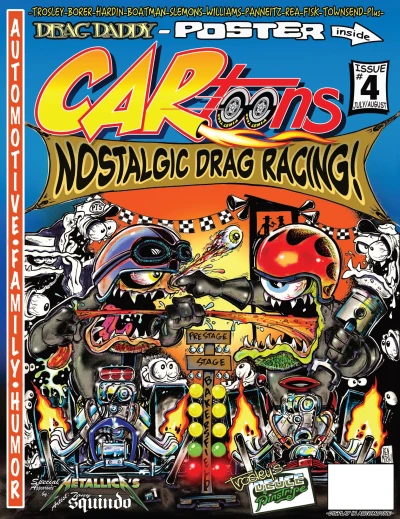 Cover of Nostalgic Drag Racing.