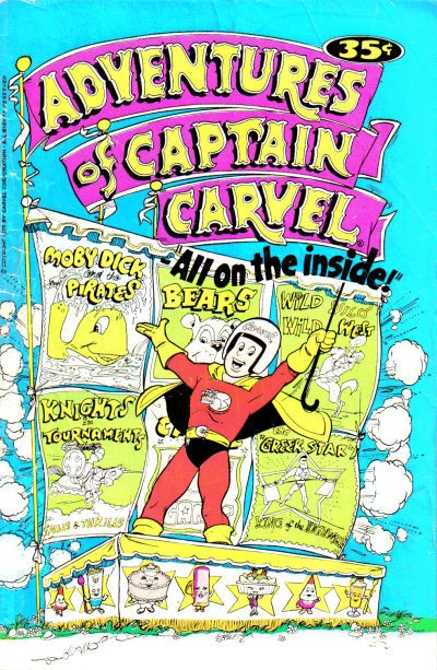 Cover of Adventures of Captain Carvel