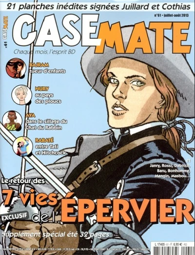 Cover of Le retour des 7 vies de l'Epervier