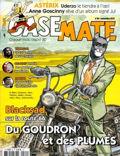 Cover of Blacksad sur la route 66. Du goudron et des plumes