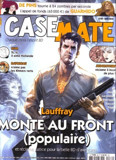 Cover of Lauffray monte au front (populaire)