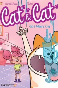 Girl Meets Cat