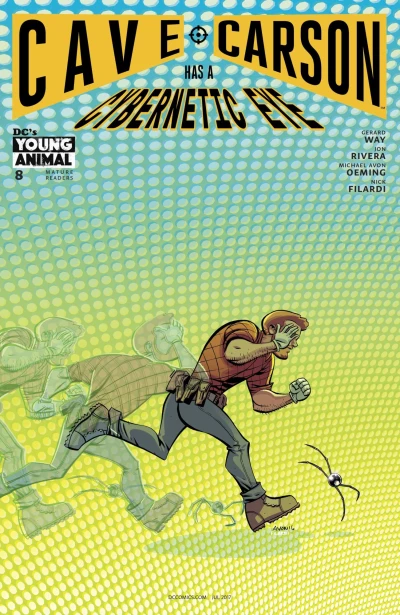 Cover of Cave Carson Has a Cybernetic Eye