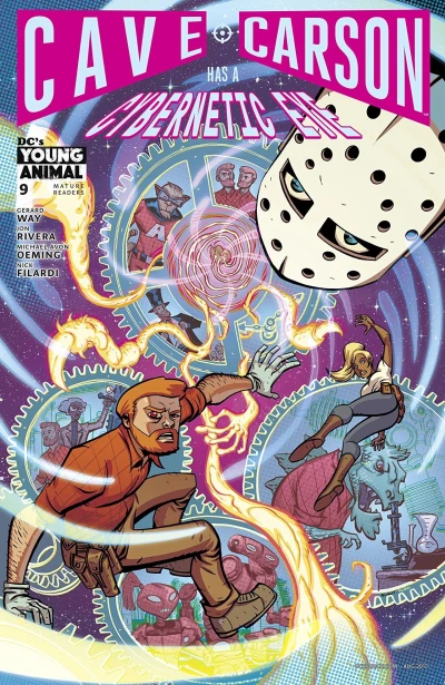 Cover of Cave Carson Has a Cybernetic Eye