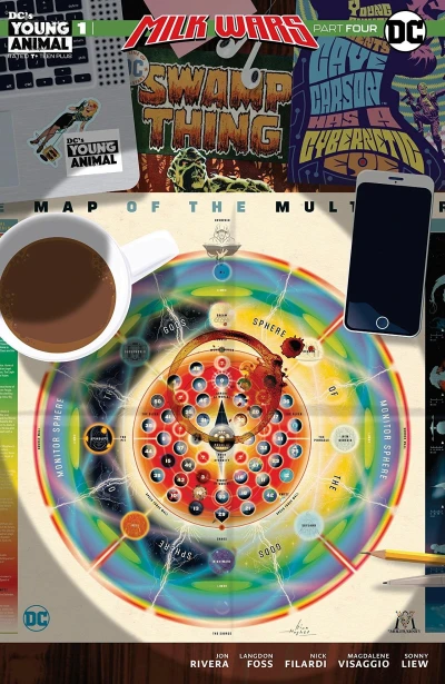 Cover of Cave Carson Has a Cybernetic Eye/Swamp Thing Special Vol 1 1