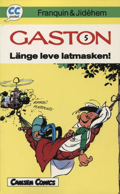 Cover of Gaston 5: Lange leve latmasken!