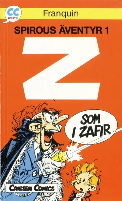 Cover of Spirous äventyr 1: Z som i Zafir