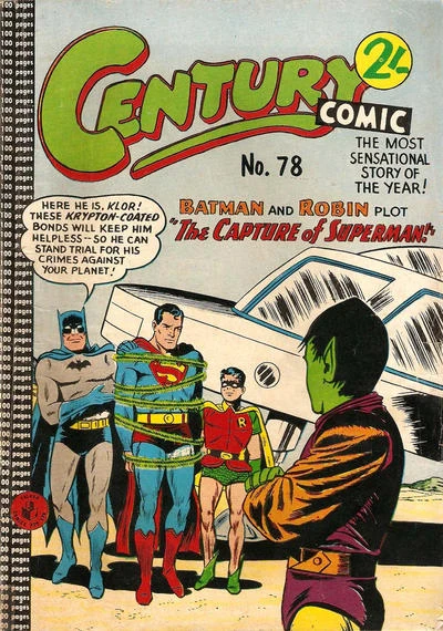 Cover of The Capture of Superman!