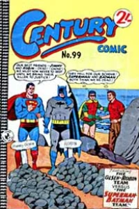 The Olsen-Robin Team Versus the Superman-Batman Team