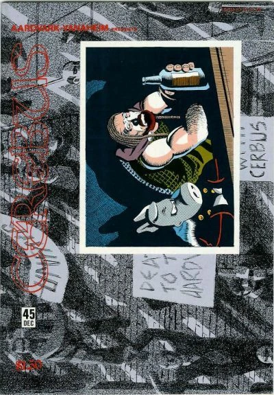 Cover of Cerebus' Six Crises: Crisis Number One: The Bureaucratic Rebellion