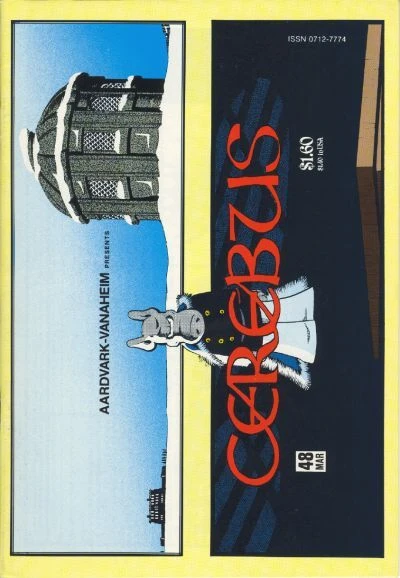 Cover of Cerebus' Six Crises: Crisis No. Four Upstairs