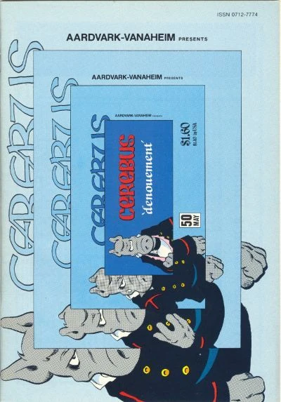 Cover of Cerebus' Six Crises Crisis No. 6: Denouement