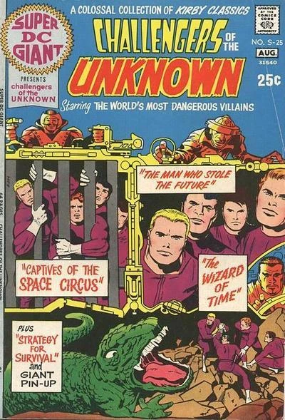 Cover of Challengers of the unknown