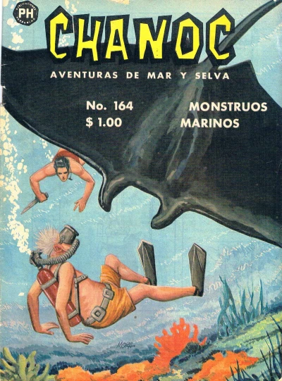 Cover of Monstruos marinos