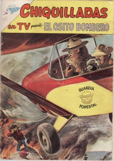 Cover of El Osito Bombero