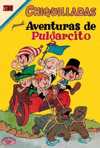 Cover of Aventuras de Pulgarcito