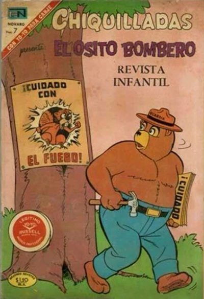 Cover of El Osito Bombero