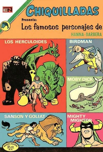 Cover of Los famosos personajes de Hanna-Barbera