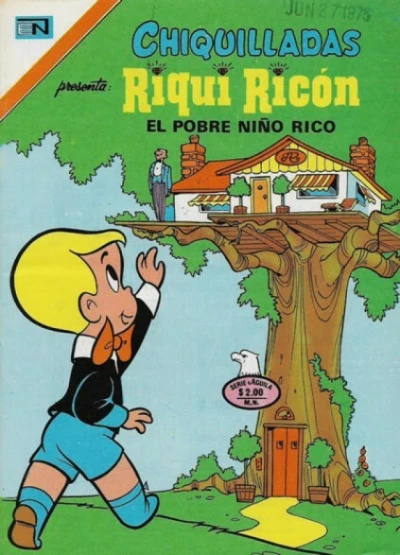Cover of Riqui Ricon el Pobre Nino Rico