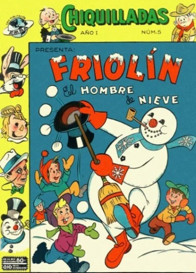 Cover of Friolin El Hombre de Nieve