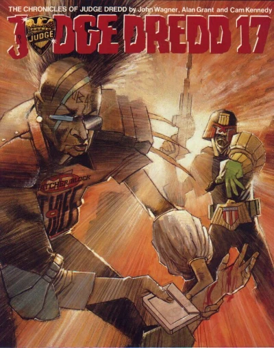 Cover of Judge Dredd 17