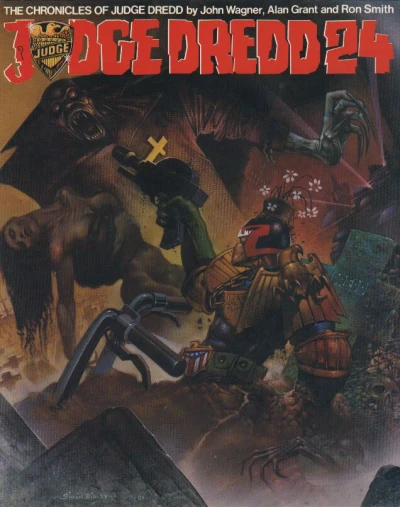 Cover of Judge Dredd 24