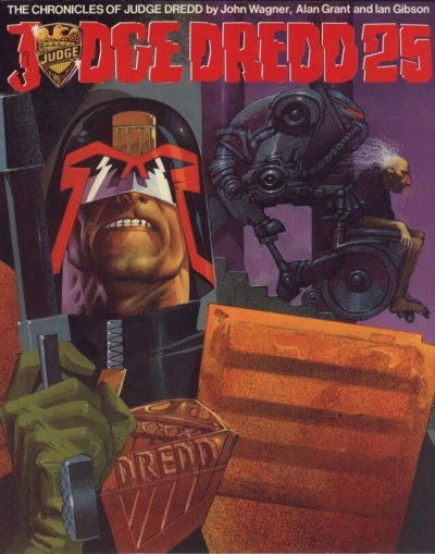 Cover of Judge Dredd 25