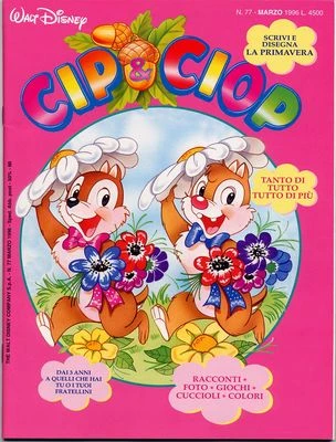 Cover of Cip & Ciop e il lavoro scoiattolesco