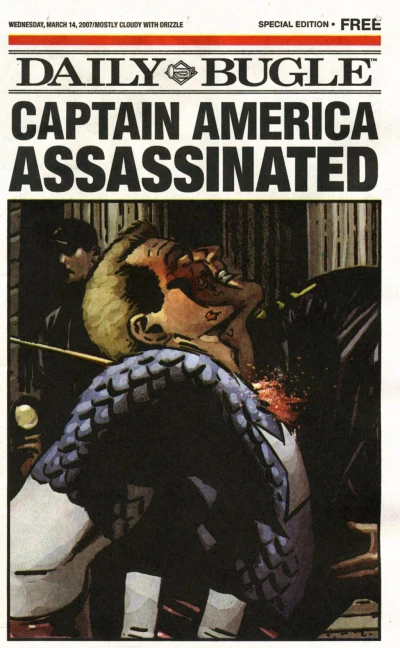 Cover of Captain America Assassinated