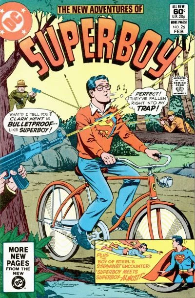 Cover of Clark Kent--The Grooviest Guy In Smallville!; Superboy Meets Superboy...Almost!
