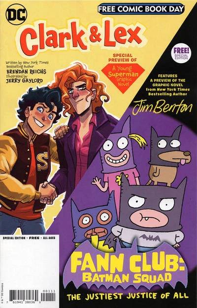 Cover of A Special Sneak Peek of Clark & Lex/A Special Sneak Peek of Fann Club: Batman Squad