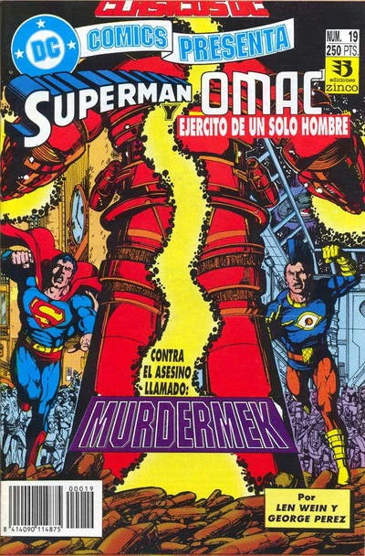 Cover of Superman Omac