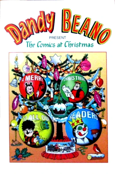 Cover of The Comics At Christmas