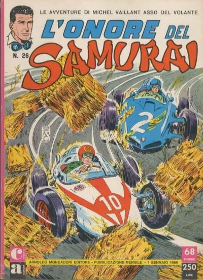 Cover of Michel Vaillant: L'onore del samurai
