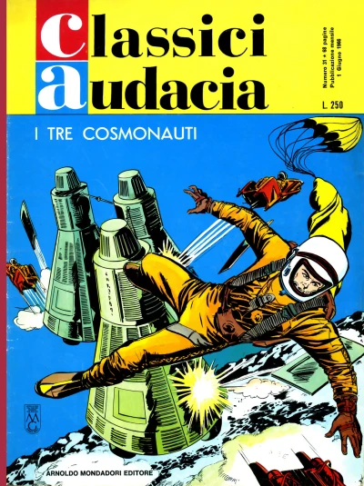 Cover of Dan Cooper: I tre cosmonauti