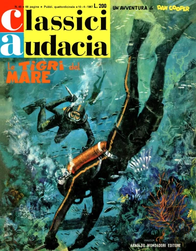 Cover of Dan Cooper: Le tigri del mare