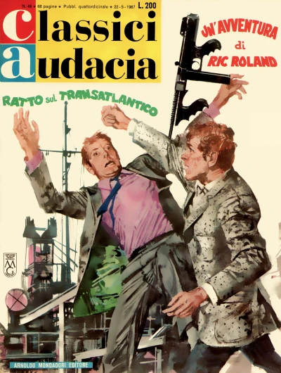 Cover of Ric Roland: Ratto sul transatlantico