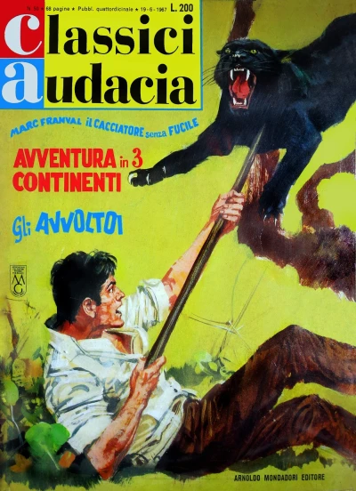 Cover of Marc Franval: Avventura in 3 continenti; Gli avvoltoi