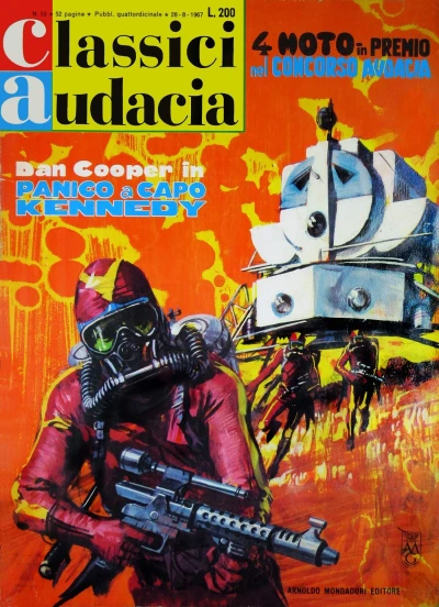 Cover of Dan Cooper: Panico a capo Kennedy