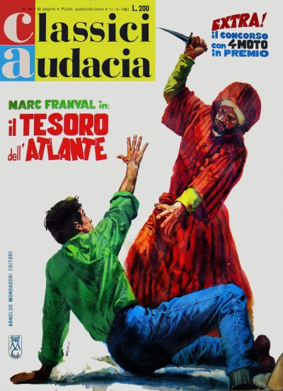 Cover of Marc Franval: Il tesoro dell'Atlante